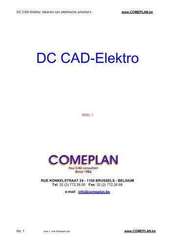 DC CAD-Elektro - Comeplan