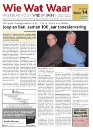 Joop en Ben, samen 100 jaar toneelervaring - De Brug