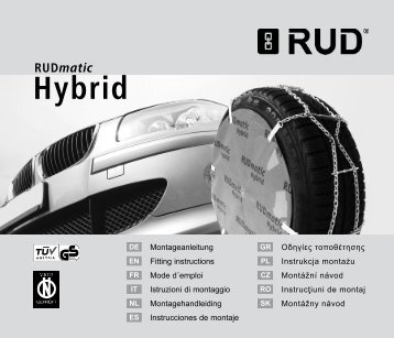 rud42 montageanleitung hybrid sw 5.indd - RUD sneeuwkettingen