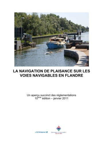 la navigation de plaisance sur les voies navigables en flandre