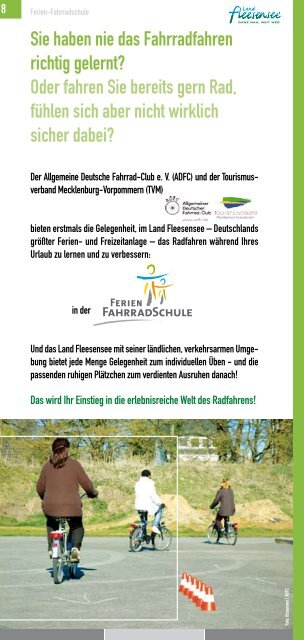 Land Fleesensee - ADFC Siegen-Wittgenstein