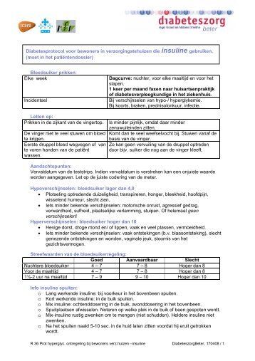 insuline - diabeteszorgbeter