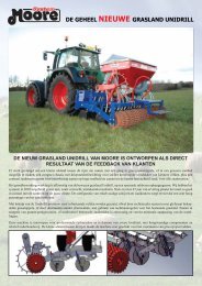 Moore Uni-drill Grassland Dutch Leaflet