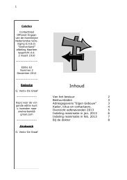 Editie 63, nummer 2, december 2012 - EHBO Vereniging Snelverband