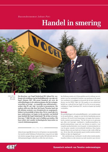 Handel in smering - Twentevisie