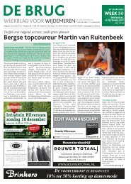 Bergse topcoureur Martin van Ruitenbeek Hoveniersbedrijf - De Brug