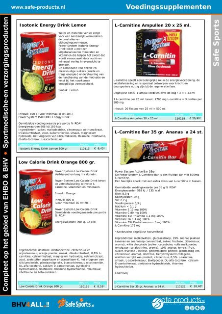 Download catalogus - Safe Products