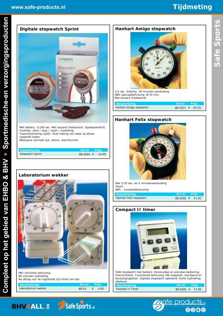 Download catalogus - Safe Products