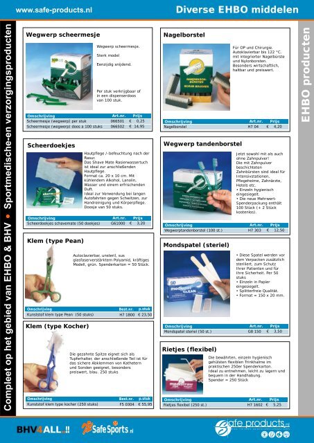 Download catalogus - Safe Products