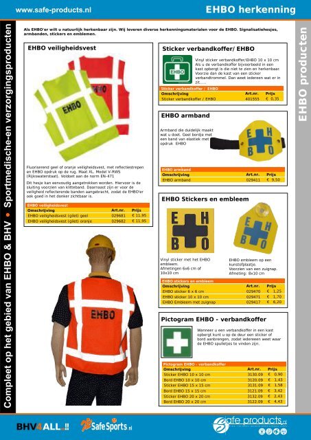 Download catalogus - Safe Products