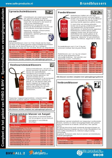 Download catalogus - Safe Products