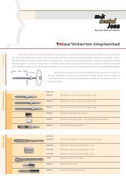 Trias®Interim-Implantat