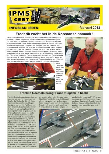 Infoblad Februari 2013 - IPMS Gent