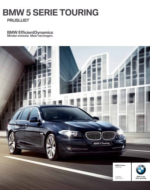 BMW 5 SERIE TOURING - Jan de Jong