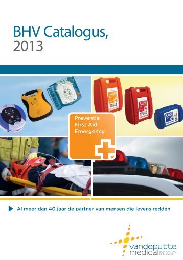 BHV Catalogus, 2013 - Vandeputte Medical