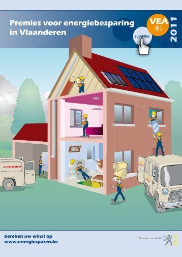 Premies voor energiebesparing in Vlaanderen 2011 - Publicaties