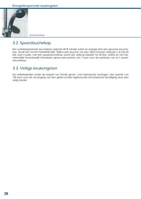 Premies voor energiebesparing in Vlaanderen 2011 - Publicaties
