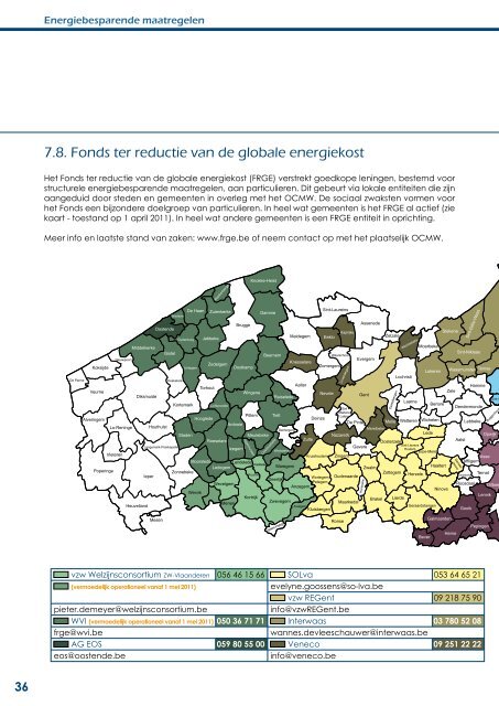 Premies voor energiebesparing in Vlaanderen 2011 - Publicaties