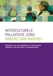 INTERCULTURELE PALLIATIEVE ZORG ANDERS DAN ... - Actiz