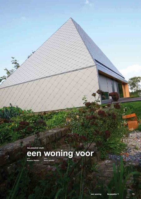 be.passive stelt een woning voor - Denc Studio