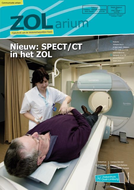 Nieuw: SPECT/CT in het ZOL
