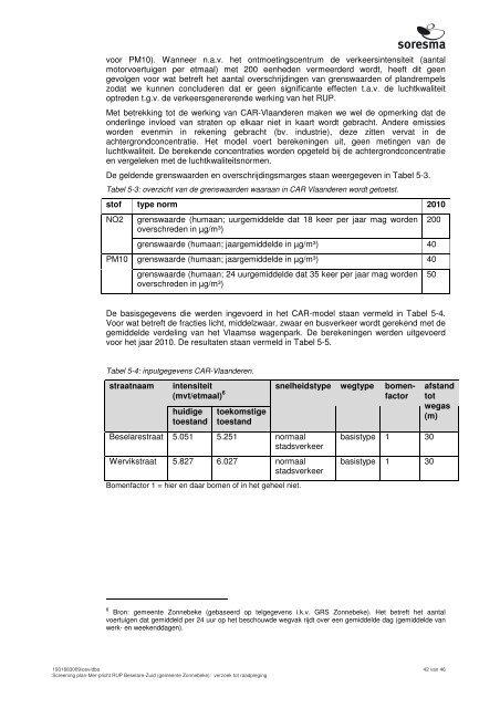 Screening plan-Mer-plicht RUP Beselare-Zuid (gemeente ... - LNE.be