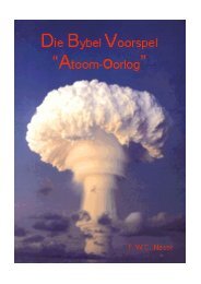 Die Bybel Voorspel Atoom Oorlog pdf - Ecclesia