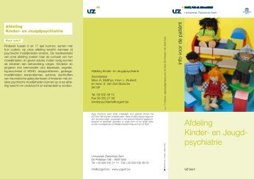 Afdeling Kinder- en Jeugdpsychiatrie - UZ Gent