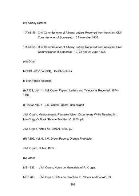 The Historiographical Development of the Concept “mfecane” and ...