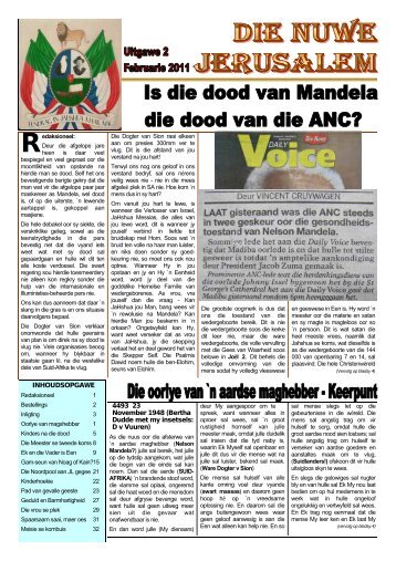 Die Nuwe Jerusalem Februarie 2011 - Nuweopenbaring::: Welkom ...