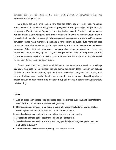 modul pembelajaran seni rupa.pdf - Staff UNY - Universitas Negeri ...