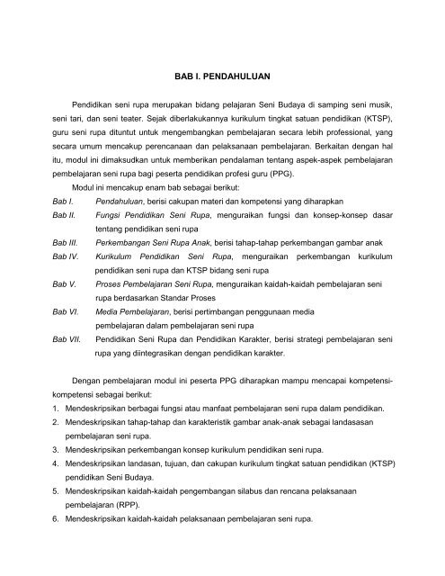 modul pembelajaran seni rupa.pdf - Staff UNY - Universitas Negeri ...