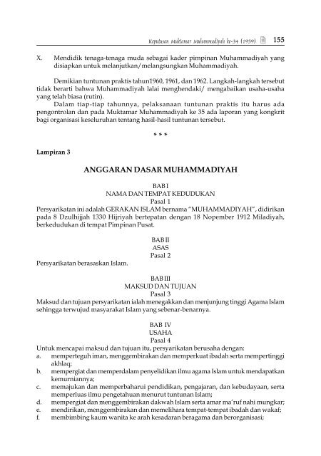 95 Tahun Langkah Perjuangan Muhammadiyah