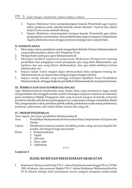 95 Tahun Langkah Perjuangan Muhammadiyah