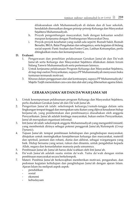 95 Tahun Langkah Perjuangan Muhammadiyah