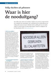 Waar is hier de nooduitgang? - Security Management