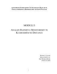 Analize Raporti e Monitorimit ne Distance - Moduli 3