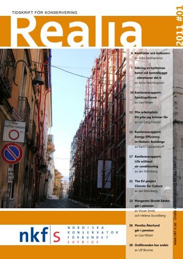 i tidskriften: Realia - papperskonservering.se