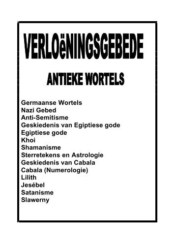 1. germaanse wortels - Kanaan Ministries