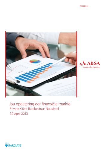 Jou opdatering oor finansiële markte - Absa Investments