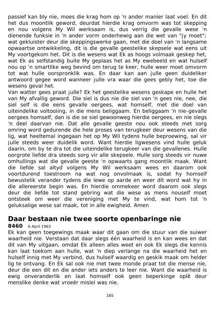 Deel 4 - Nuweopenbaring::: Welkom by Die Nuwe Openbaring