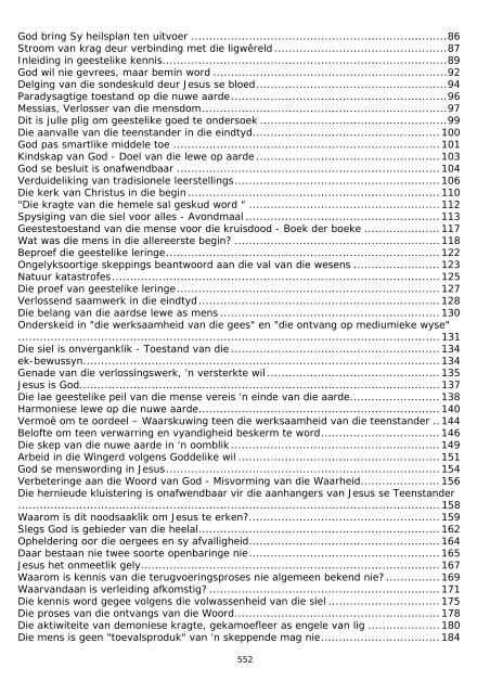 Deel 4 - Nuweopenbaring::: Welkom by Die Nuwe Openbaring