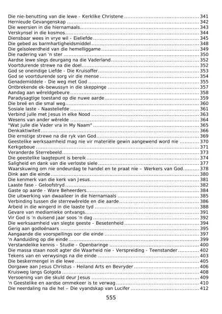 DEEL 2 Reïnkarnasie - Ja of nee? - Nuweopenbaring