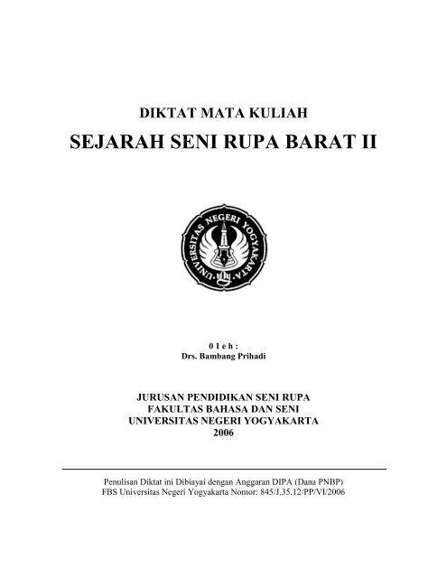 Sejarah Seni Rupa Barat II.pdf - Staff UNY - Universitas Negeri ...