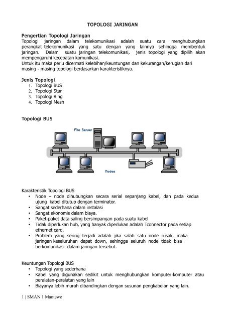 Topologi Jaringan Komputer