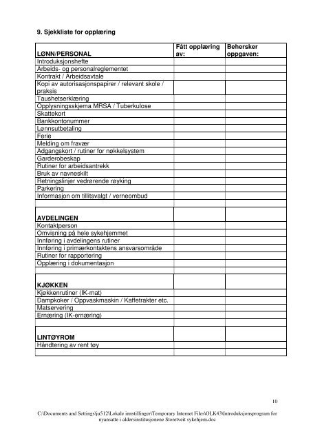 Introduksjonsprogram for nyansatte - Bergen kommune