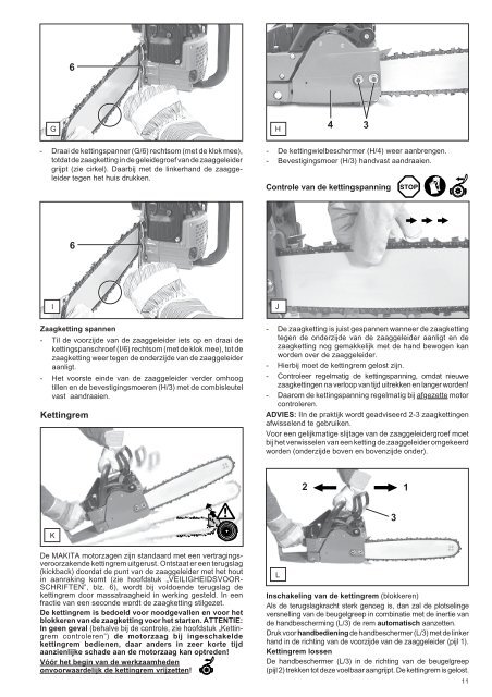 Download gebruiksaanwijzing - Makita