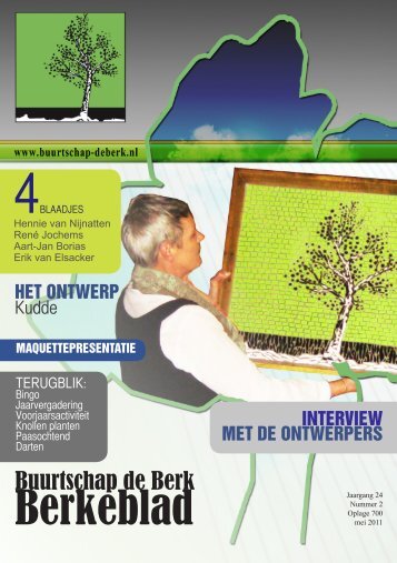 Jaar 2011 nummer 2 - Buurtschap de Berk