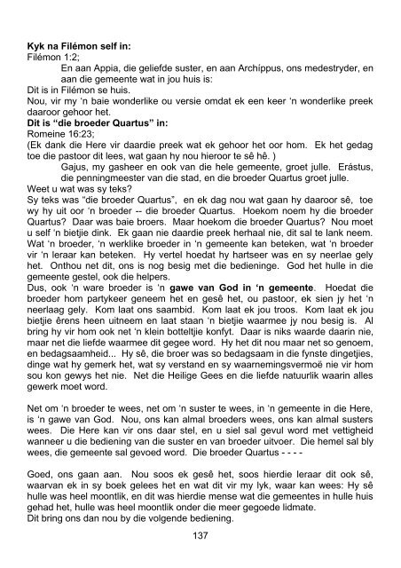 Die Bedieningsgawes van Jesus Christus pdf - Ecclesia