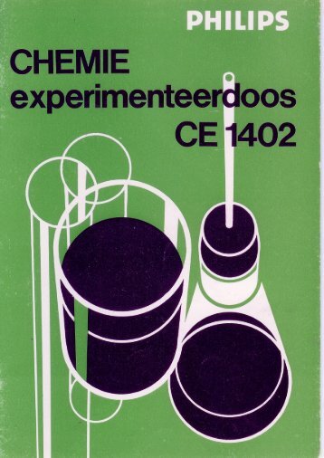 CHEMIE experimenteerdoos CE 1402 - Philips "EE" electronic ...